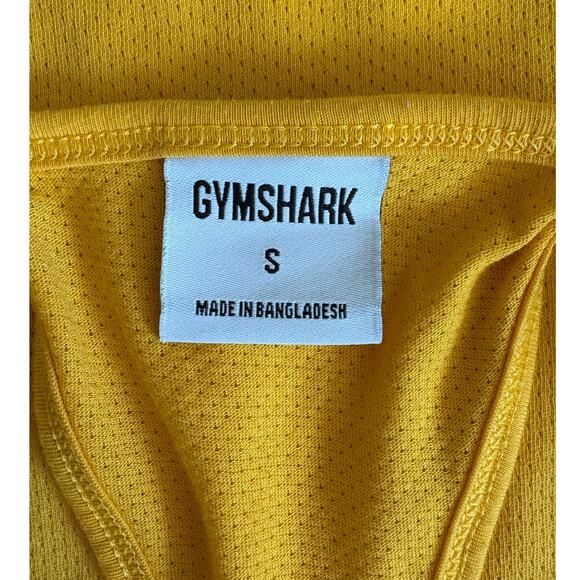 Gymshark Yellow Racer Back Tank Small - Picture 5 of 5